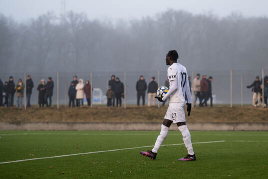 Helsingborgs Ebrima Bajo deppar