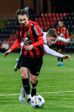 Brommapojkarnas Alex Timossi Andersson och Örgrytes Anton