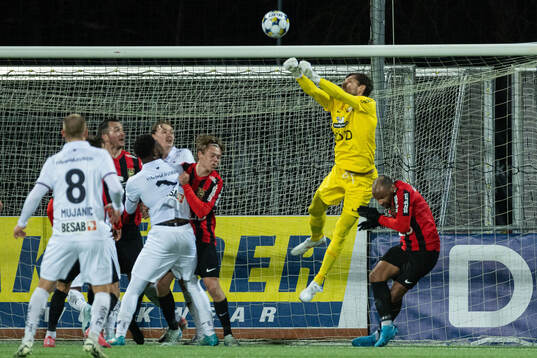 Brommapojkarnas målvakt Davor Blazevic