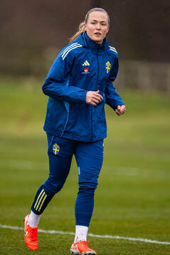 Magdalena Eriksson of the Swedish women's national football