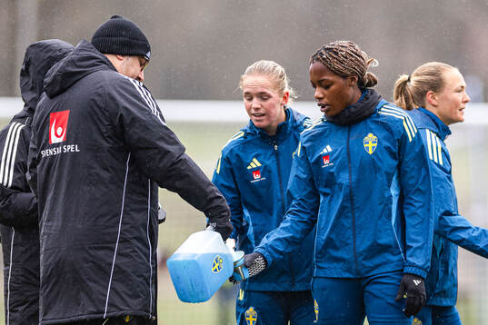 Evelyn Ijeh of the Swedish women's national football team