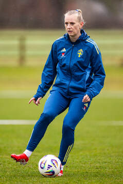 Stina Blackstenius of the Swedish women's national football