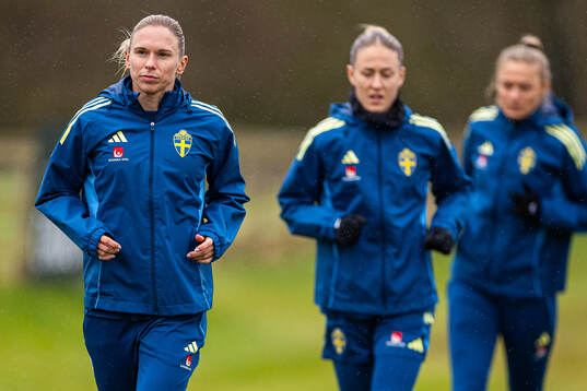 Jonna Andersso of the Swedish women's national football