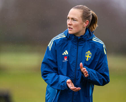 Magdalena Eriksson of the Swedish women's national football