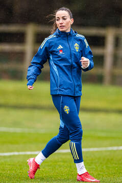 Kosovare Asllani of the Swedish women's national football