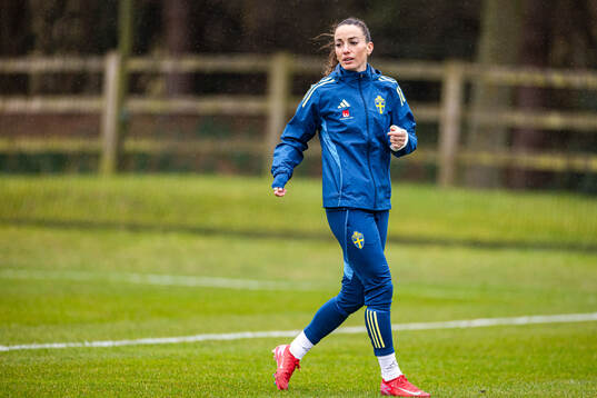 Kosovare Asllani of the Swedish women's national football