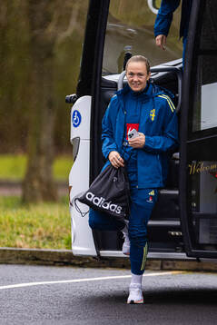 Magdalena Eriksson of the Swedish women's national football