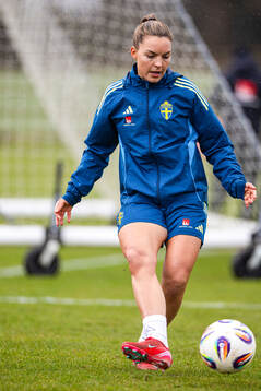 Johanna Rytting Kaneryd of the Swedish women's national