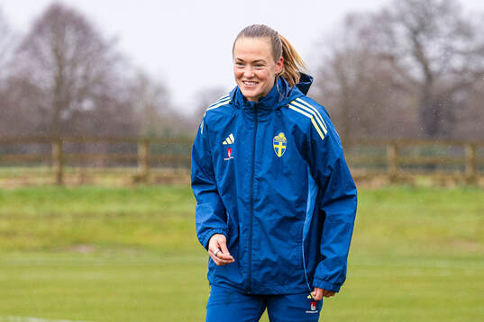 Magdalena Eriksson of the Swedish women's national football