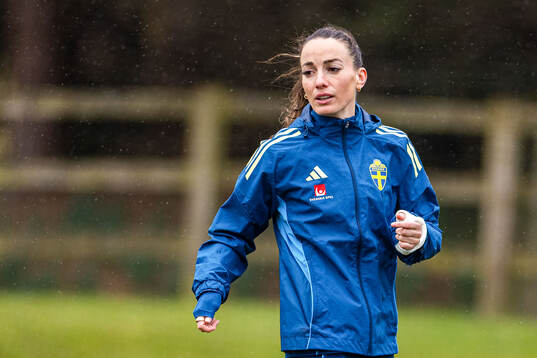 Kosovare Asllani of the Swedish women's national football