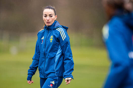 Kosovare Asllani of the Swedish women's national football