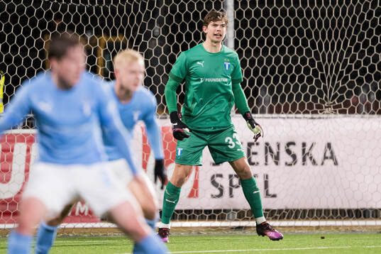 Malmö FFs målvakt Melker Ellborg