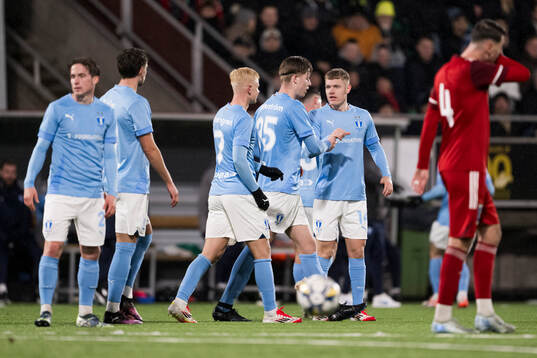 Malmö FFs Otto Rosengren jublar