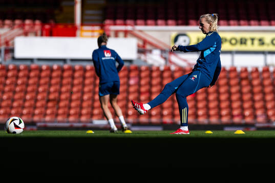 Stina Blackstenius of the Swedish women's national football