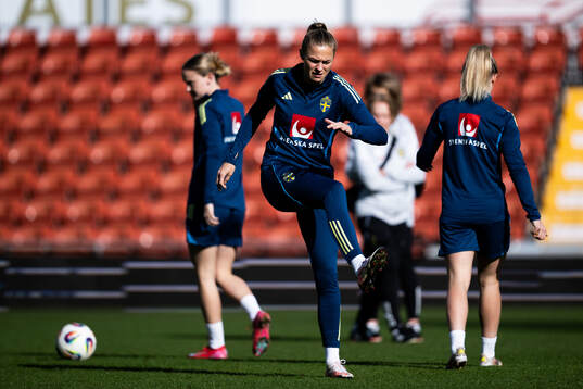 Fridolina Rolfö of the Swedish women's national football
