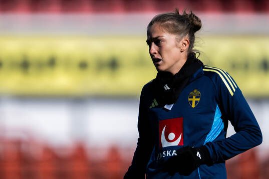 Filippa Angeldahl of the Swedish women's national football
