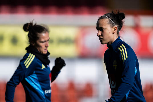 Julia Zigiotti Olme of the Swedish women's national