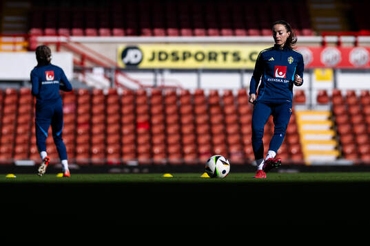 Kosovare Asllani of the Swedish women's national football