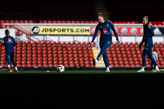 Fridolina Rolfö of the Swedish women's national football