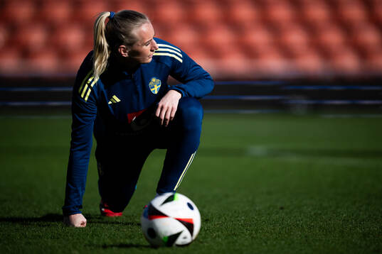 Stina Blackstenius of the Swedish women's national football