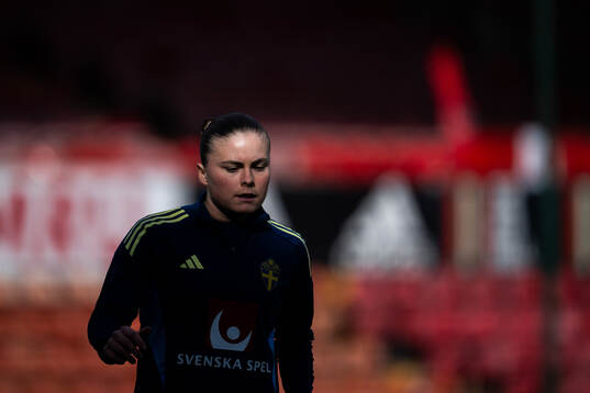 Hanna Wijk of the Swedish women's national football team at
