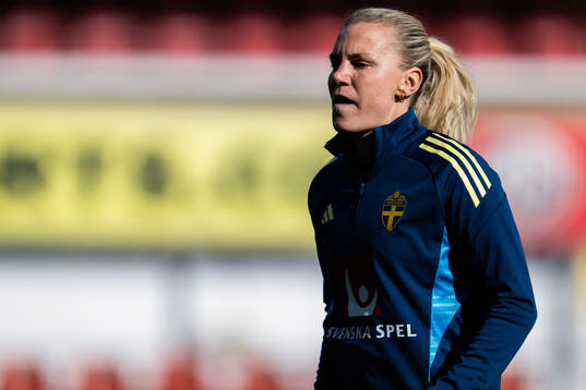 Josefin Rybrink of the Swedish women's national football