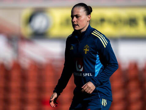 Hanna Wijk of the Swedish women's national football team at