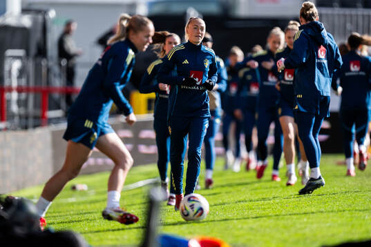 Hanna Bennison of the Swedish women's national football