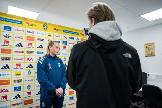Stina Blackstenius of the Swedish women's national football