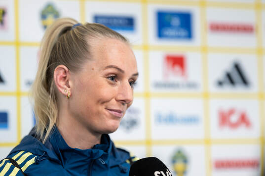 Stina Blackstenius of the Swedish women's national football