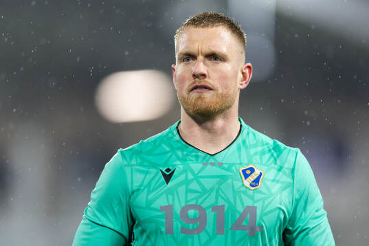 Halmstads målvakt Tim Erlandsson