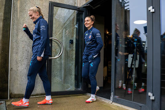 Vilde Bøe Risa of the Norwegian women's national football