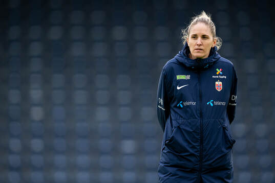 Gemma Grainger, head coach of the Norwegian women's