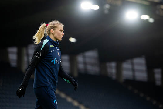 Ada Hegerberg of the Norwegian women's national football