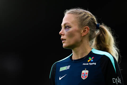 Guro Bergsvand of the Norwegian women's national football