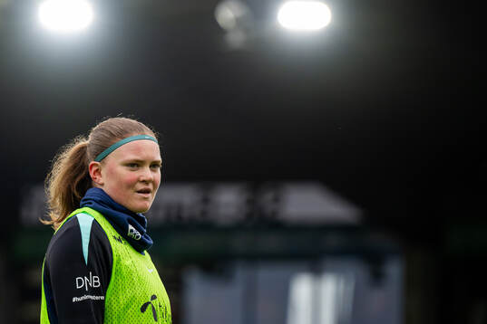 Signe Gaupset of the Norwegian women's national football