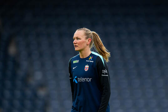 Frida Maanum of the Norwegian women's national football team
