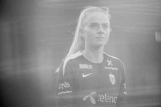 Emilie Woldvik of the Norwegian women's national football