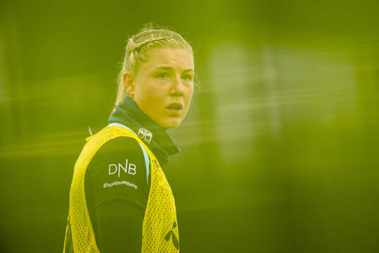 Sophie Román Haug of the Norwegian women's national