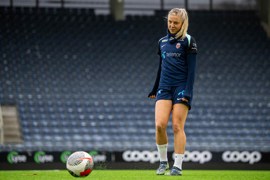Sophie Román Haug of the Norwegian women's national