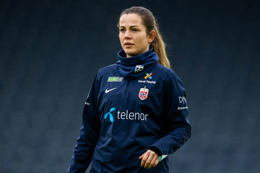 Tuva Hansen of the Norwegian women's national football team