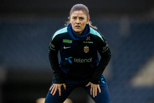 Maren Mjelde of the Norwegian women's national football team