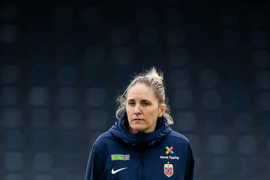 Gemma Grainger, head coach of the Norwegian women's