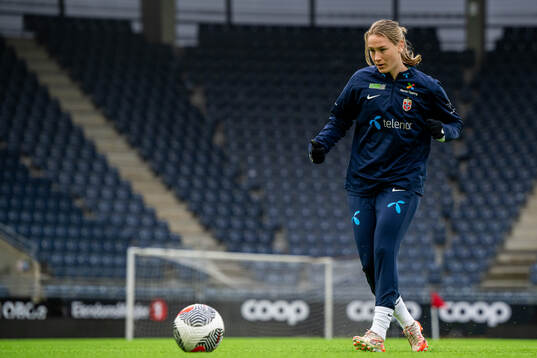 Elisabeth Terland of the Norwegian women's national
