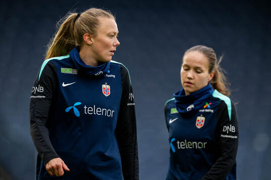 Synne Sofie Kinden Jensen of the Norwegian women's national