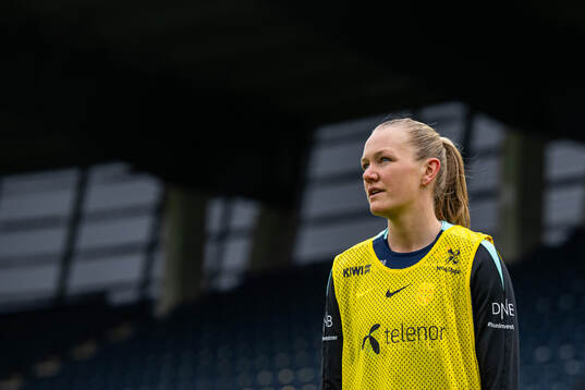 Frida Maanum of the Norwegian women's national football team