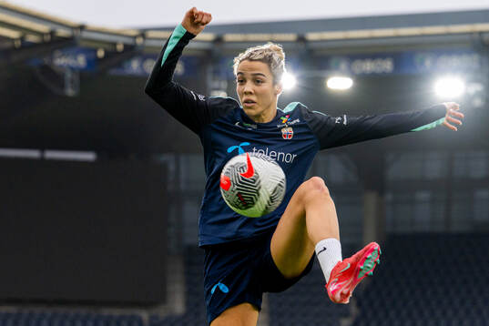 Celin Bizet Ildhusøy of the Norwegian women's national