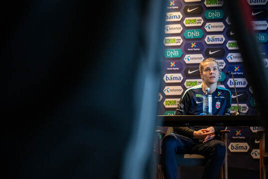 Ada Hegerberg of the Norwegian women's national football