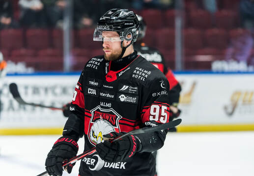 Malmö Redhawks Carl Persson deppar