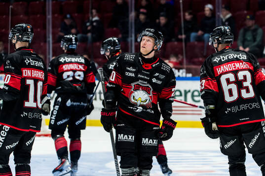 Malmö Redhawks Thomas Berg Paulsen deppar